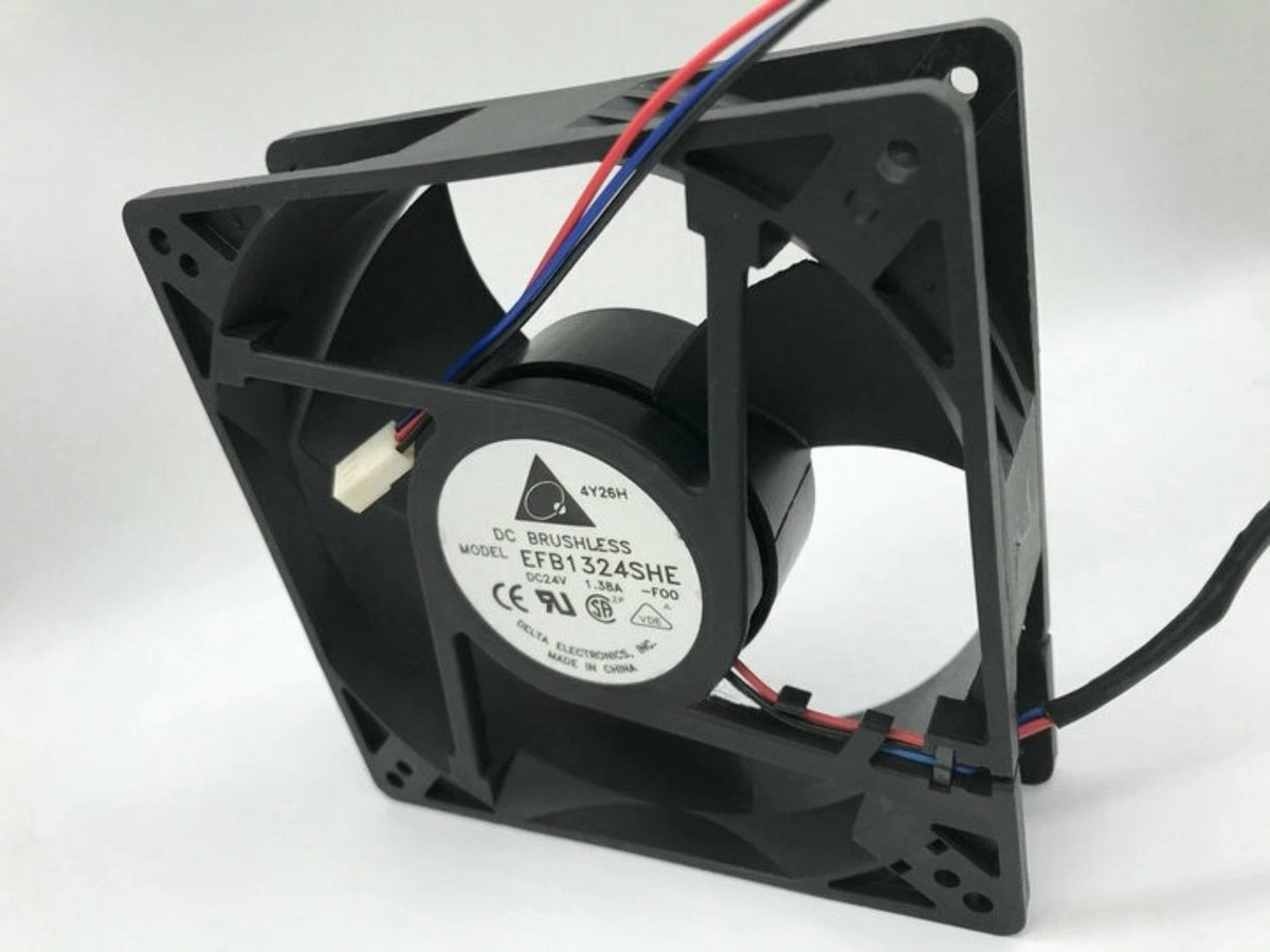 Delta Electronics EFB1324SHE DC Axial Fan 24VDC 127x127x38mm