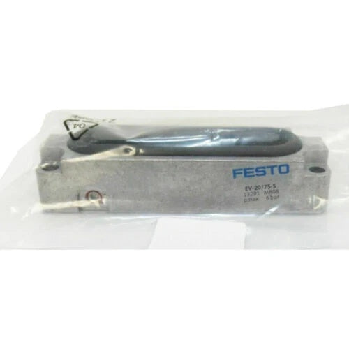 FESTO EV-20/75-5 Clamping Module 5mm Stroke 20x75mm 2-6 Bar