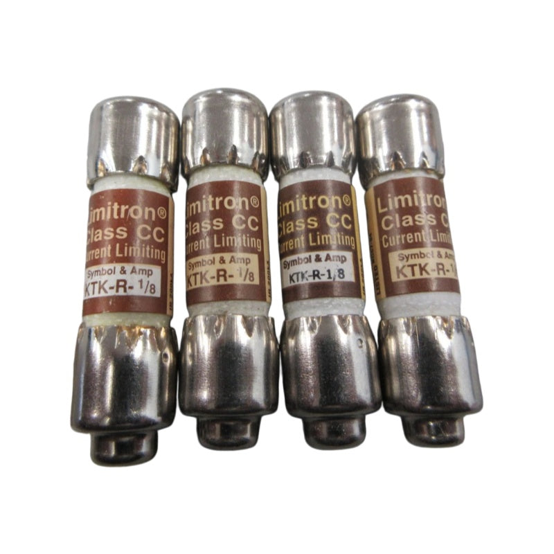 Eaton Bussmann KTK-R-1/8 Class CC 0.125A 600V fast-acting fuse
