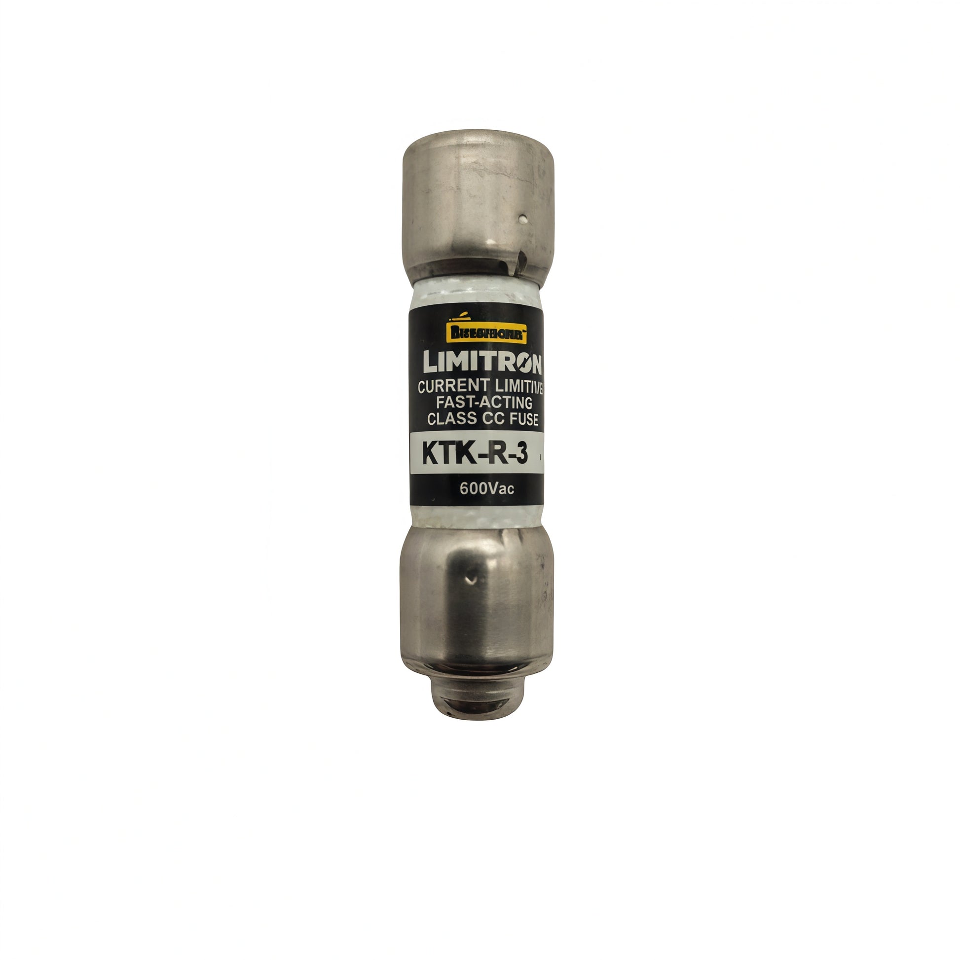 Eaton Bussmann KTK-R-3 Class CC 3A 600V fast-acting fuse