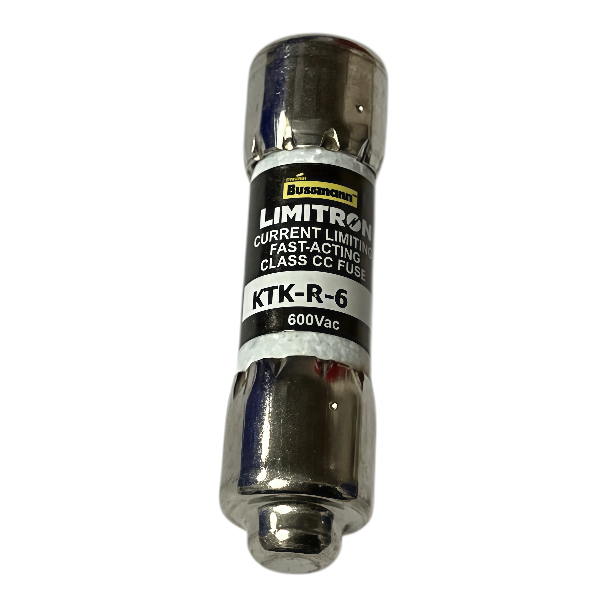 Eaton Bussmann KTK-R-6 Class CC 6A 600V fast-acting fuse