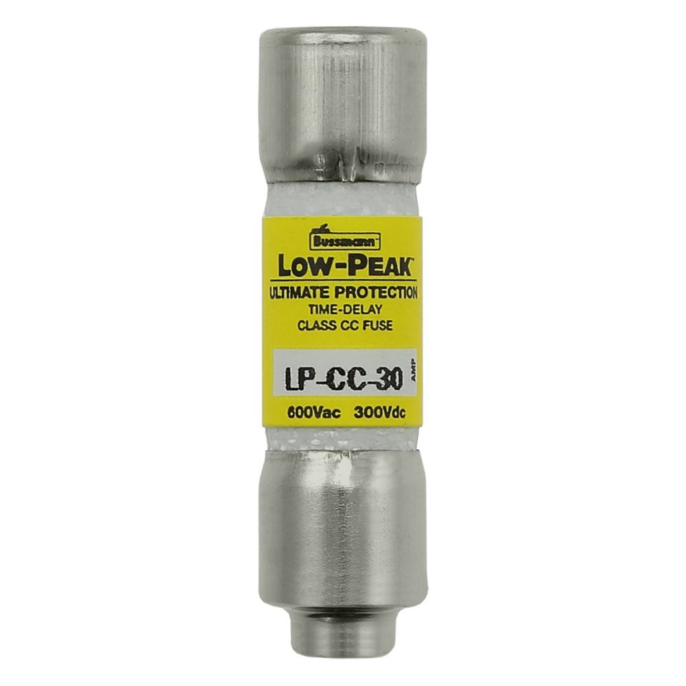 Eaton Bussmann LP-CC-30 Class CC 30A 600V time-delay fuse