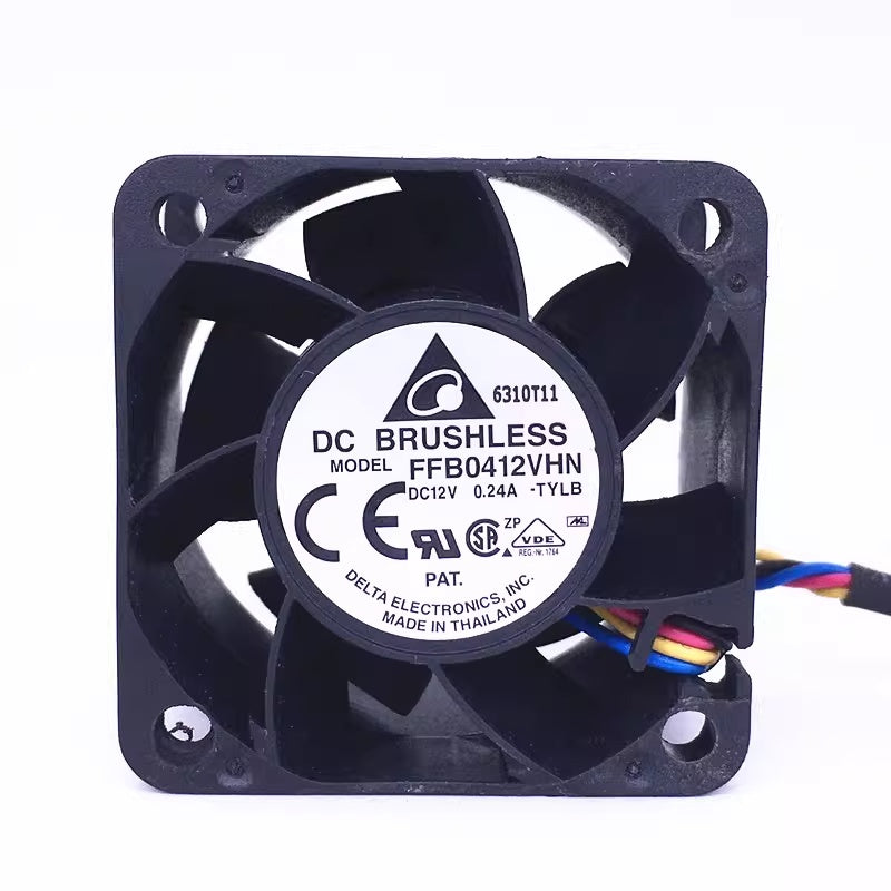 Delta Electronics FFB0412VHN DC Axial Fan 12VDC 40x40x28mm 15.79CFM