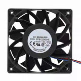 Delta Electronics FFB1224SHE DC Axial Fan 24VDC 120x120x38mm 0.80A