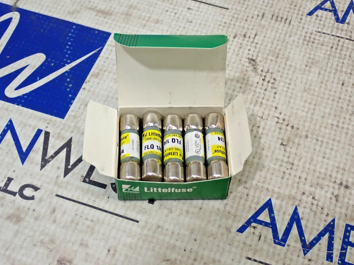 Littelfuse FLQ-1/4 Midget Fuse 0.25A 500VAC Time-Delay