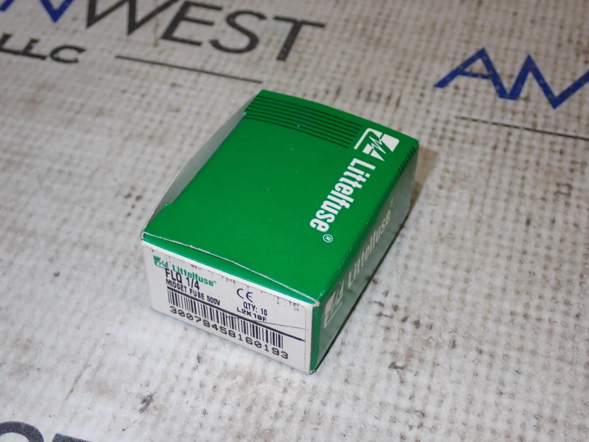 Littelfuse FLQ-1/4 Midget Fuse 0.25A 500VAC Time-Delay