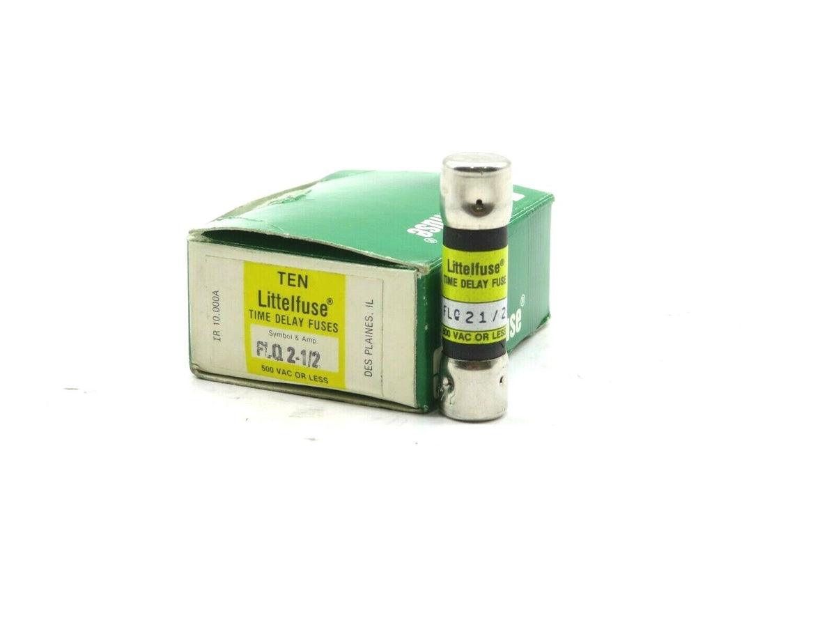 Littelfuse FLQ-2-1/2 Time-Delay Midget Fuse 2.5A 500VAC