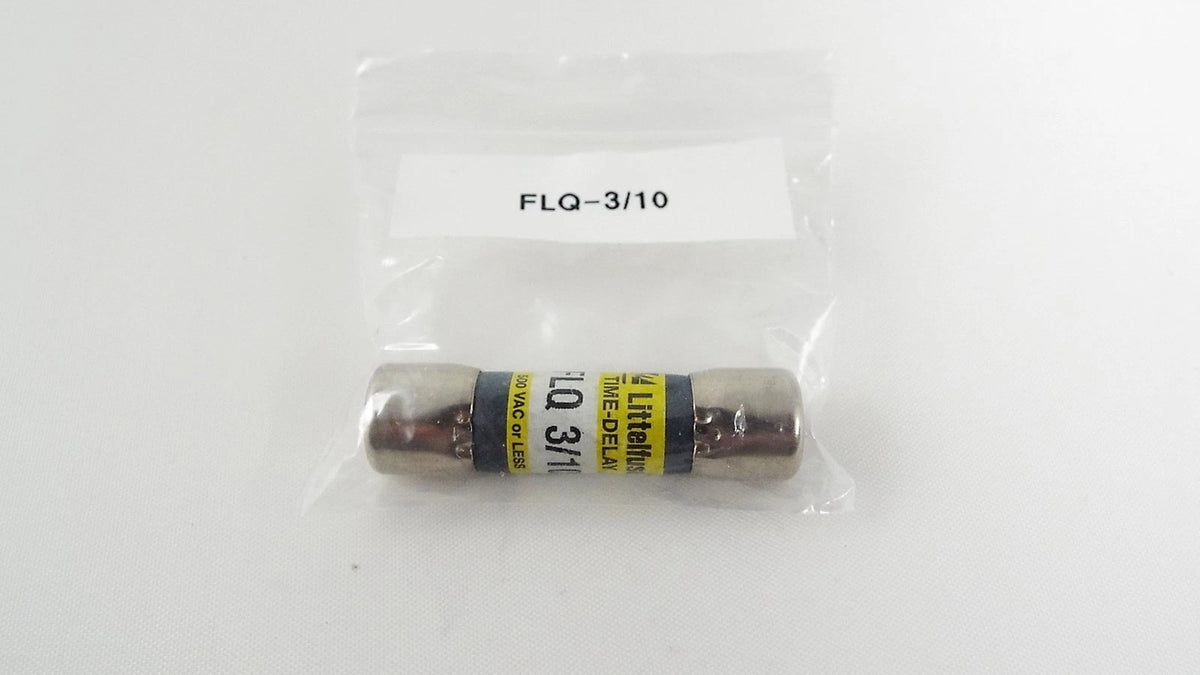 Littelfuse FLQ-3/10 Midget Fuse 0.3A 500VAC Time-Delay