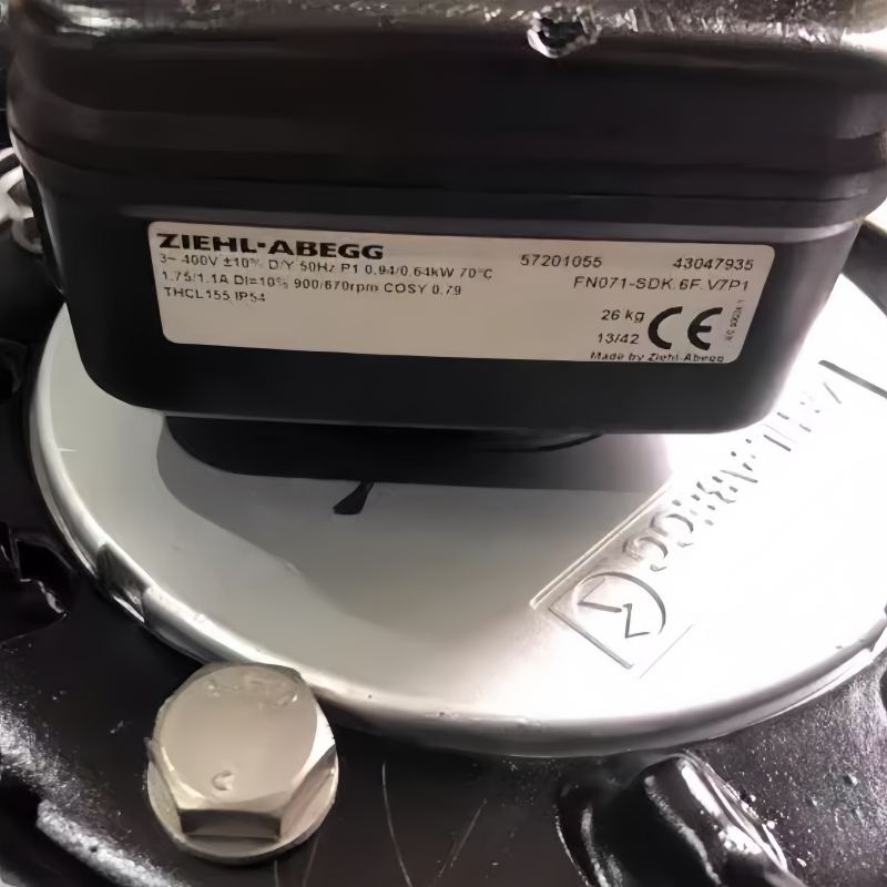 ZIEHL-ABEGG FN071-SDK.6F.V7P1 Axial Fan 400V 710mm 940/620W