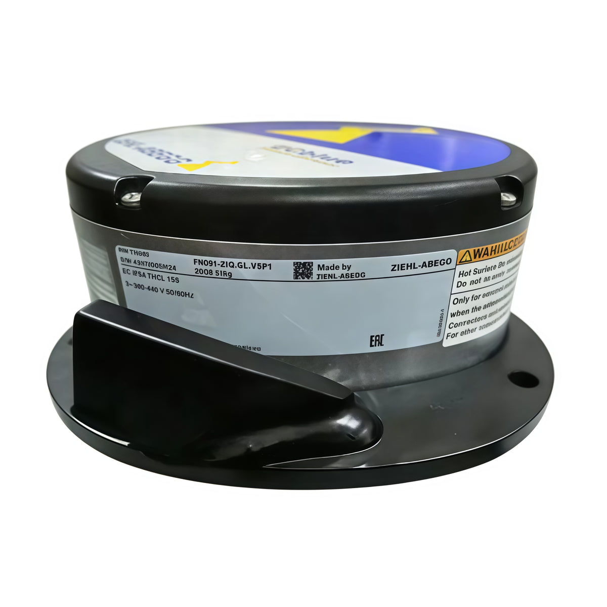ZIEHL-ABEGG FN091-ZIQ.GL.V5P1 Axial Fan 3~400V 50Hz 1100rpm