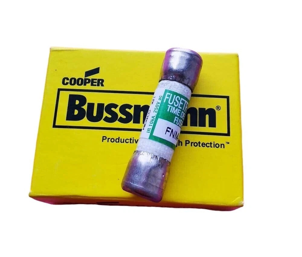 Bussmann FNM-1/4 Time-Delay Midget Fuse 250mA 250VAC