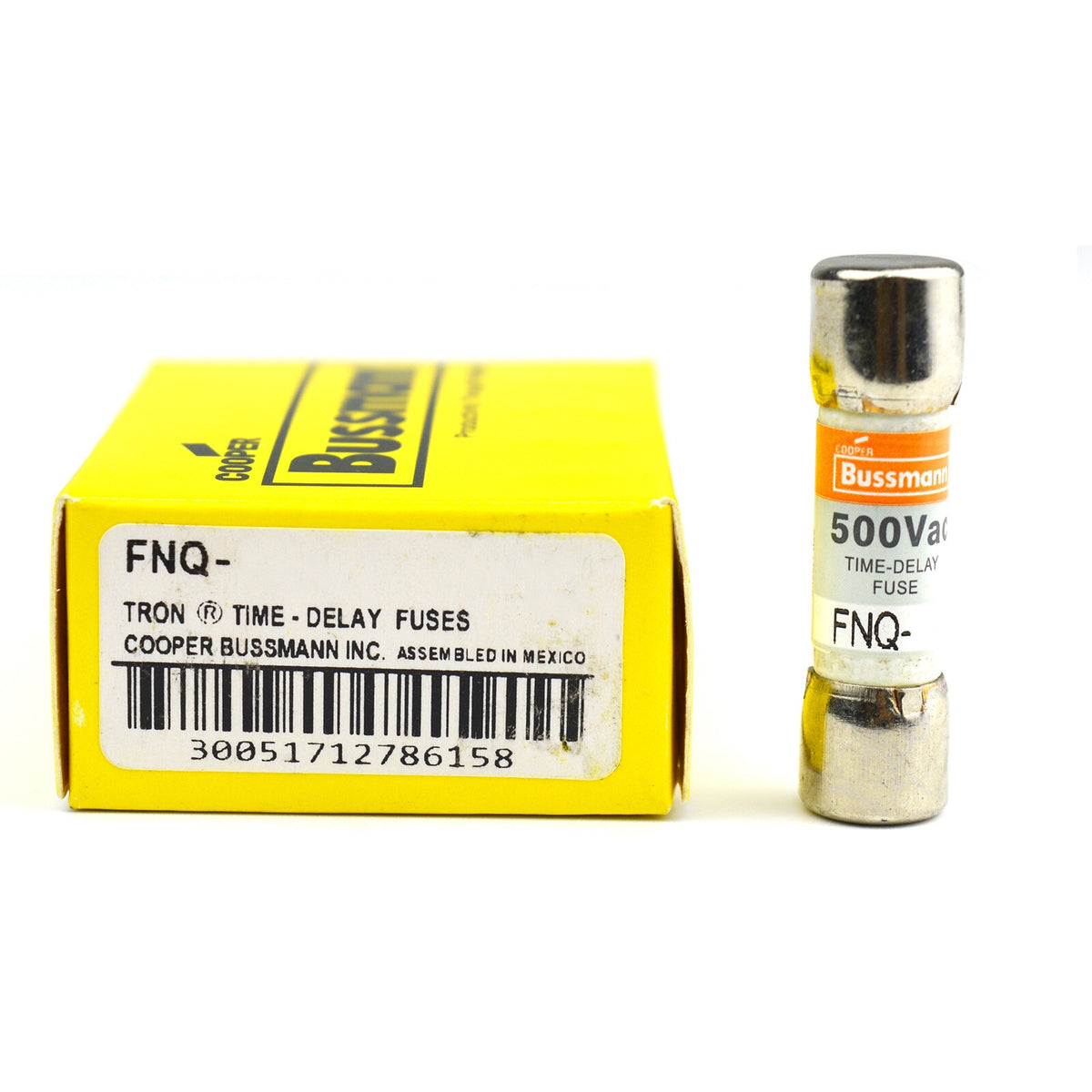 Bussmann FNQ-4 Time-Delay Midget Fuse 4A 500VAC
