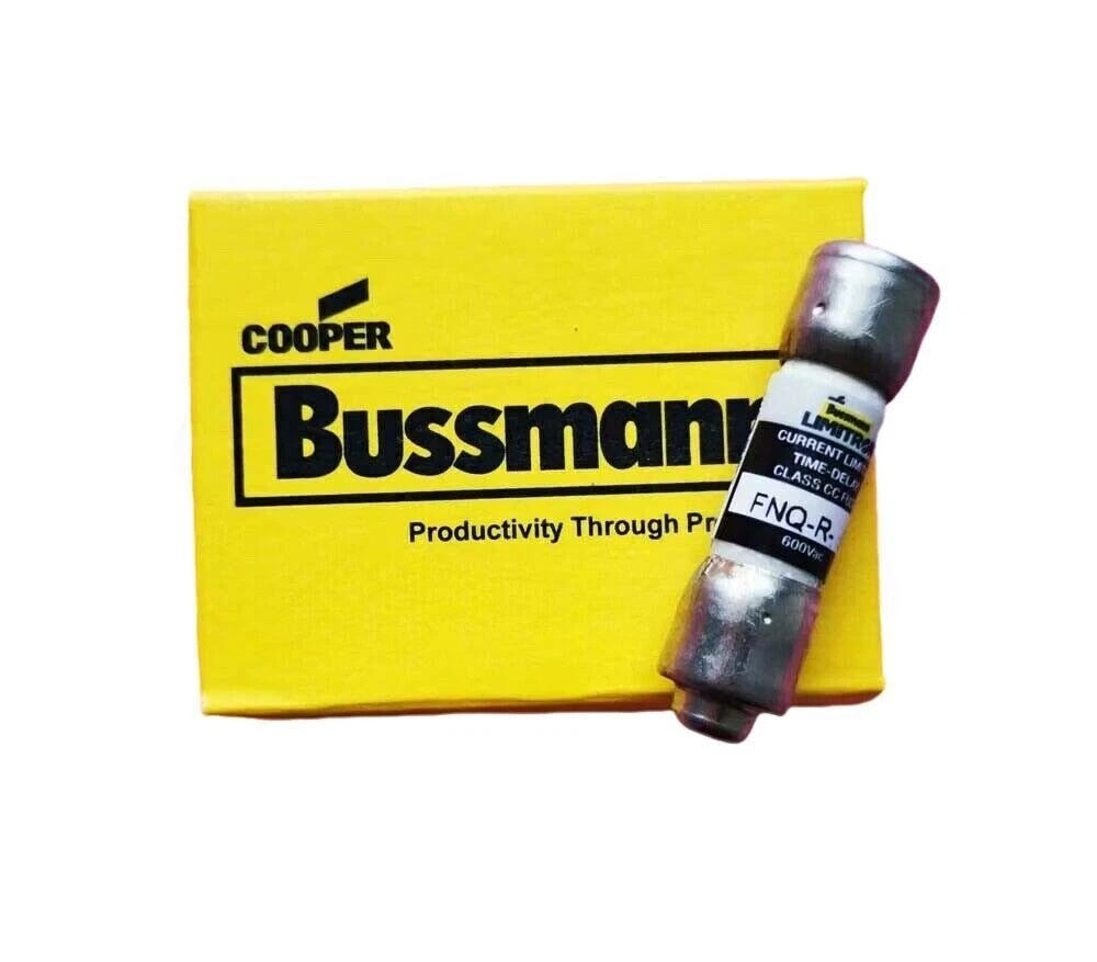 Bussmann FNQ-R-1-6/10 Class CC Time-Delay Fuse 1.6A 600VAC
