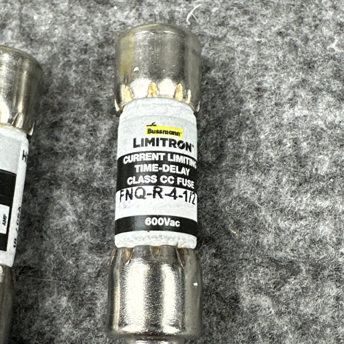 Bussmann FNQ-R-4-1/2 Time-Delay Fuse 4.5A 600VAC 200kA