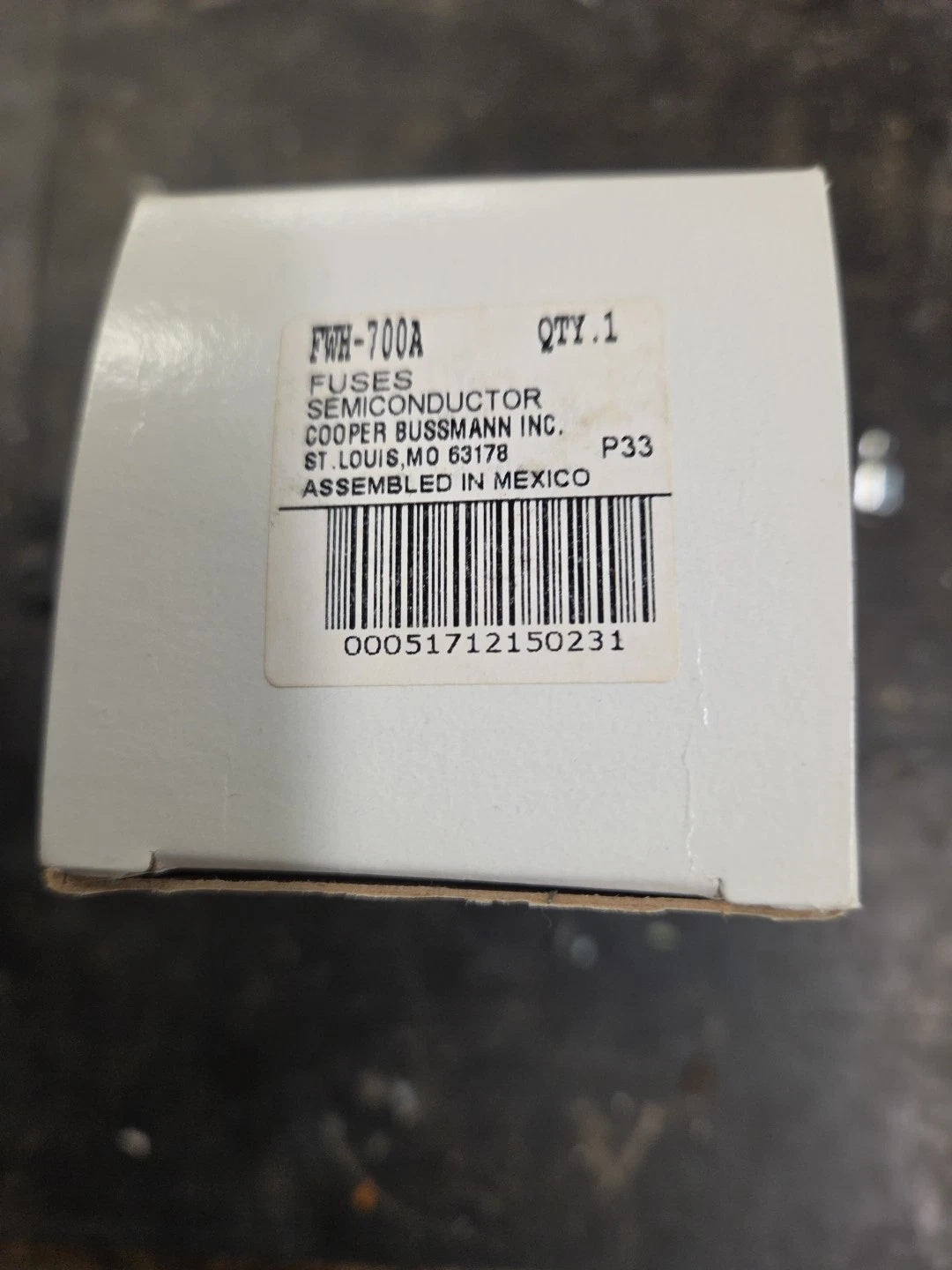 Bussmann FWH-700A High Speed Fuse 700A 120W