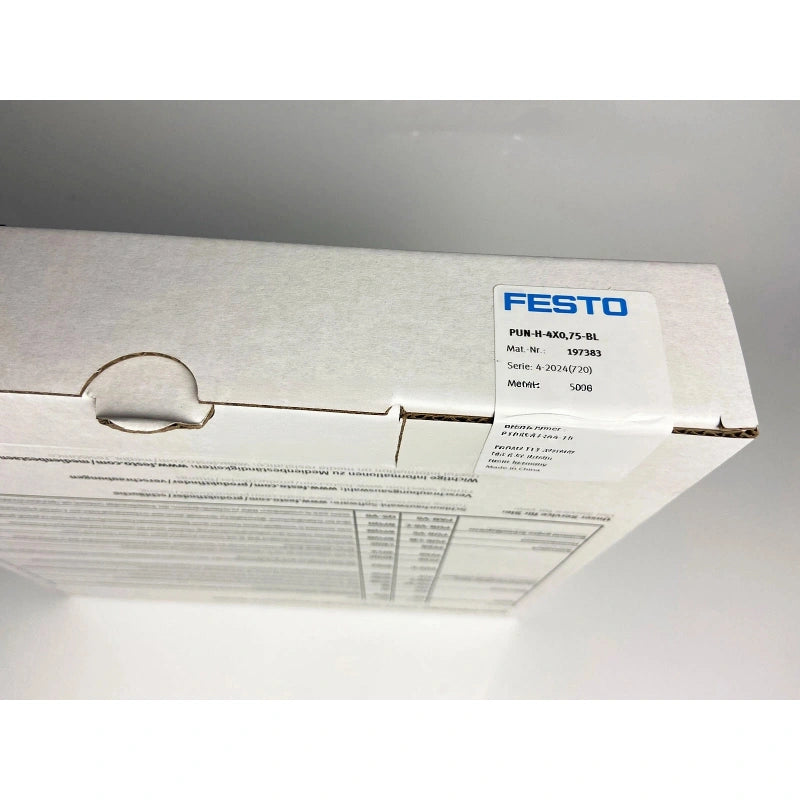 FESTO PUN-H-4X0,75-BL Pneumatic Tubing 4mm Blue Polyurethane Air Tube