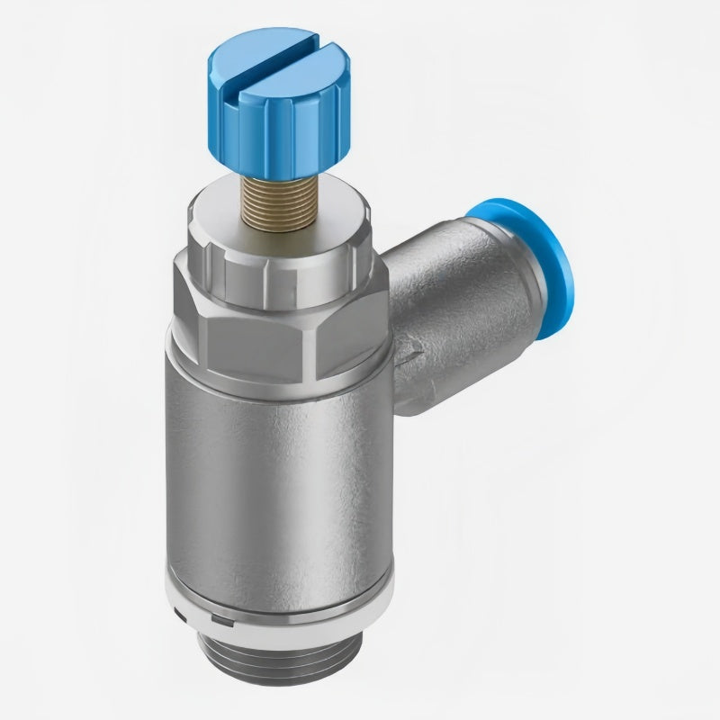 FESTO GRLA-1/4-QS-8-RS-D One-Way Flow Control Valve G1/4 QS-8 475L/min