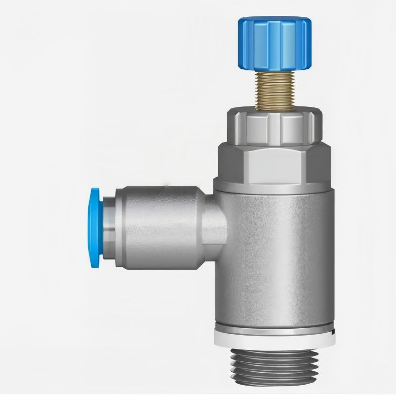 FESTO GRLA-1/4-QS-8-RS-D One-Way Flow Control Valve G1/4 QS-8 475L/min