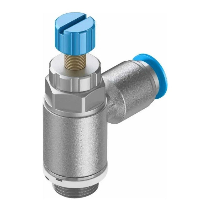 FESTO GRLA-1/8-QS-4-RS-D One-Way Flow Control Valve G1/8 QS-4 160L/min