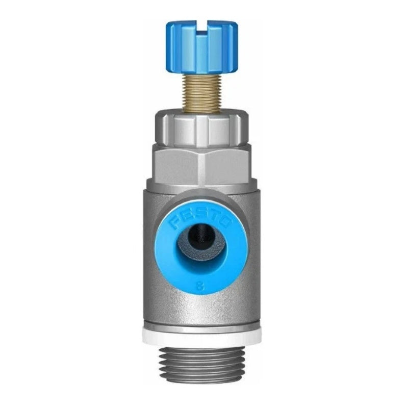 FESTO GRLA-1/8-QS-4-RS-D One-Way Flow Control Valve G1/8 QS-4 160L/min