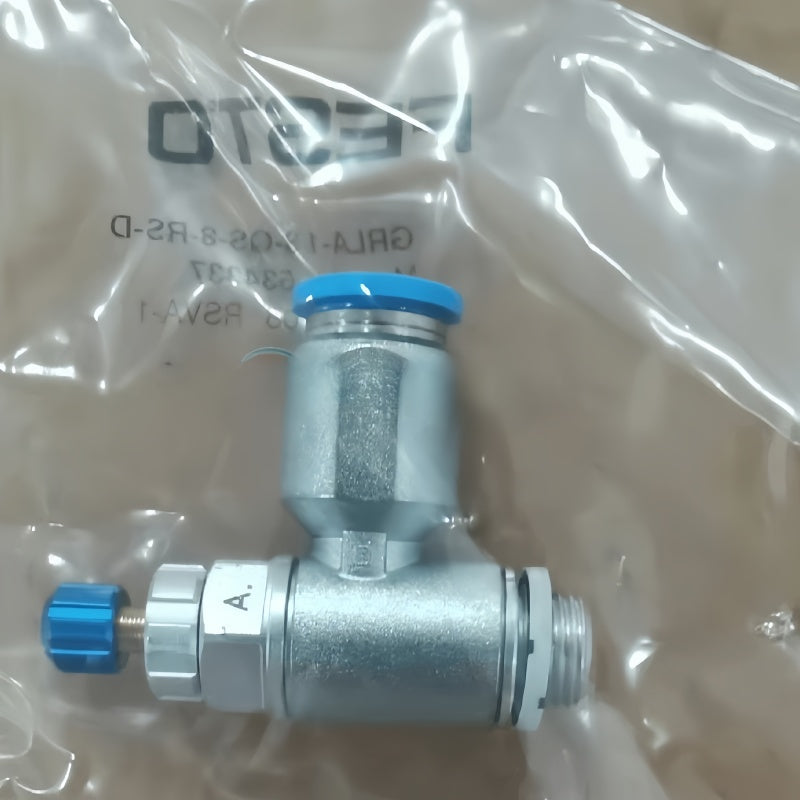 FESTO GRLA-1/8-QS-6-D One-Way Flow Control Valve G1/8 QS-6 185L/min