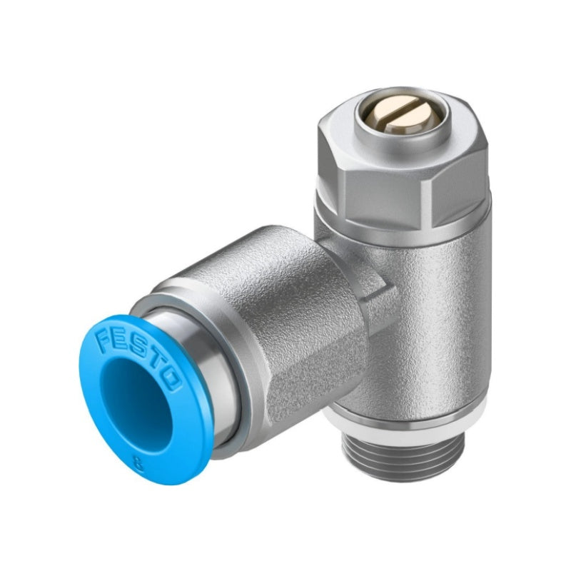 FESTO GRLA-1/8-QS-8-D One-Way Flow Control Valve G1/8 QS-8 215L/min