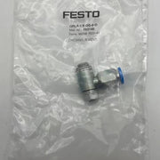 FESTO GRLA-1/8-QS-8-D One-Way Flow Control Valve G1/8 QS-8 215L/min