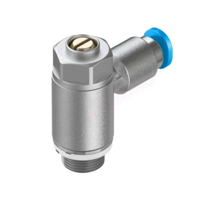 FESTO GRLZ-1/8-QS-4-D One-Way Flow Control Valve G1/8 QS-4