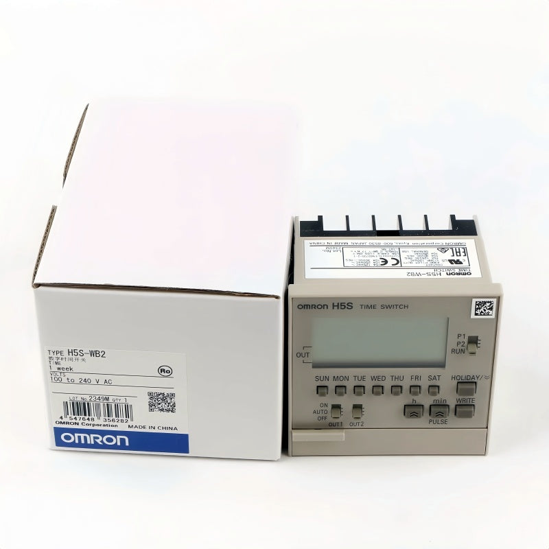 Omron H5S-WB2 Switch Digital Weekly Timer for Industrial Automation Control