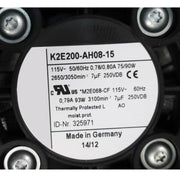 Ebmpapst K2E200-AH08-15 Centrifugal Fan 115VAC 75/90W 50/60Hz