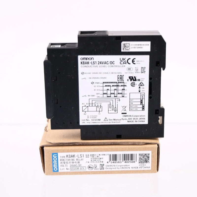 Omron K8AK-LS1 Liquid Leakage Sensor Relay for Industrial Control Applications