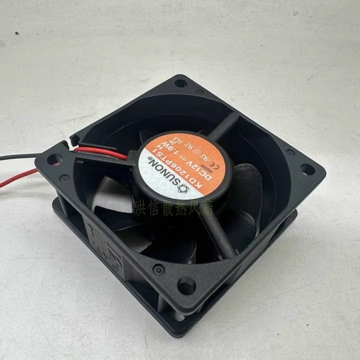 SUNON KD1206PTS1 DC Axial Fan 12VDC 60x60x25mm 1.8W