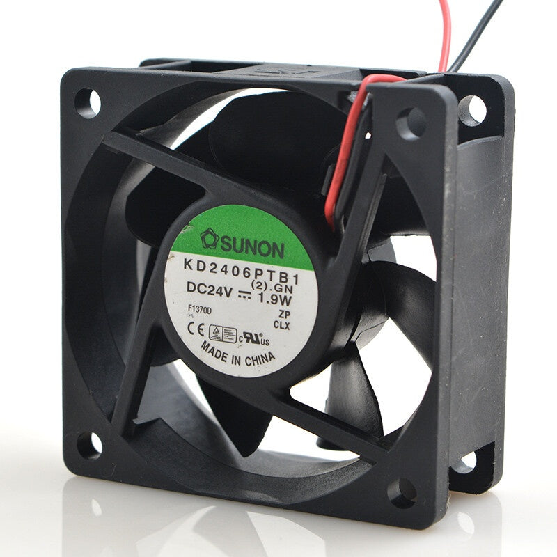 SUNON KD2406PTB1 DC Axial Fan 24VDC 60x60x25mm 2.6W