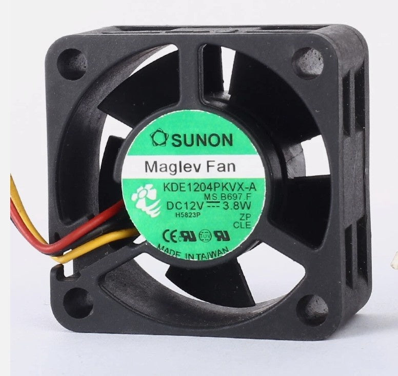 SUNON KDE1204PKVX DC Axial Fan 12VDC 40x40x20mm 1.4W