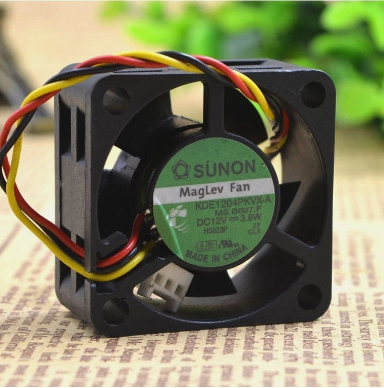 SUNON KDE1204PKVX DC Axial Fan 12VDC 40x40x20mm 1.4W
