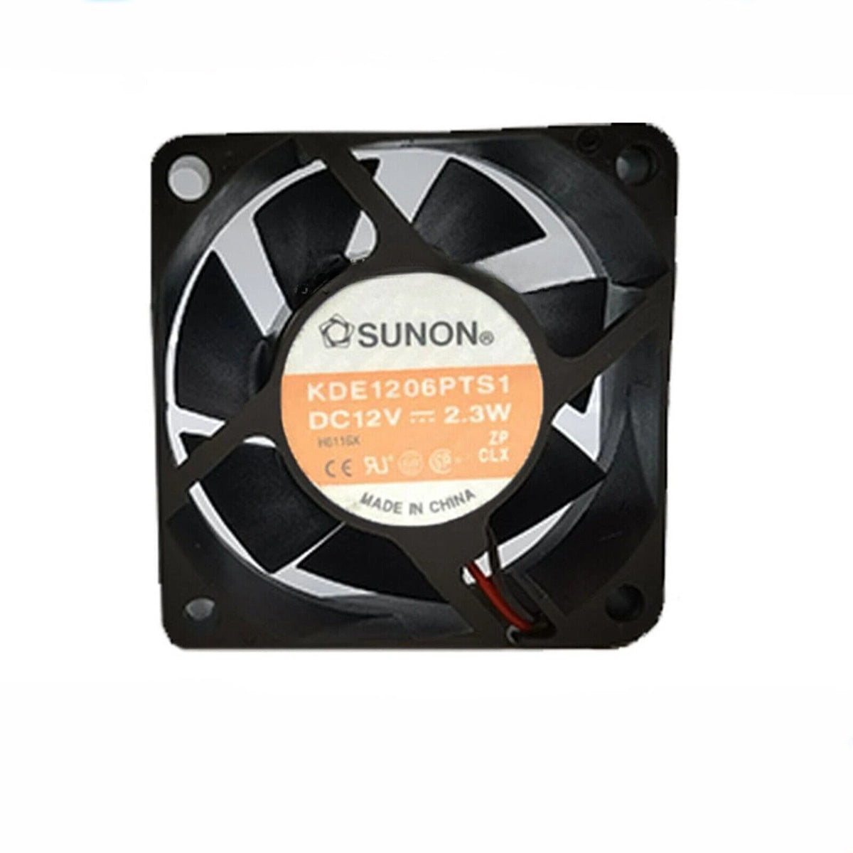 SUNON KDE1206PTS1 DC Axial Fan 12VDC 60x60x25mm 4300RPM