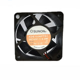 SUNON KDE1206PTS1 DC Axial Fan 12VDC 60x60x25mm 4300RPM