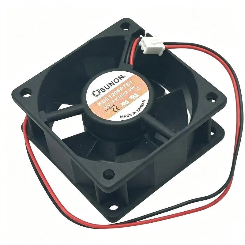 SUNON KDE1206PTS1 DC Axial Fan 12VDC 60x60x25mm 4300RPM