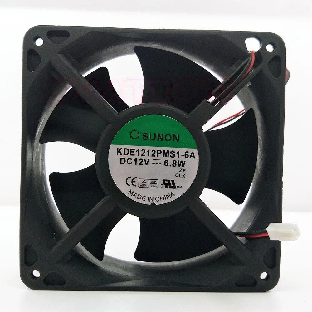 SUNON KDE1212PMS1-6A DC Axial Fan 12VDC 120x120x38mm 6.8W