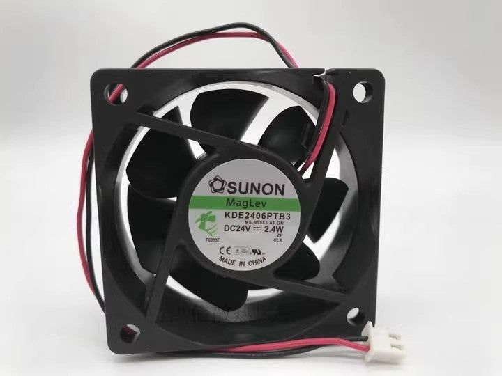 SUNON KDE2406PTB3 DC Axial Fan 24VDC 60x60x25mm