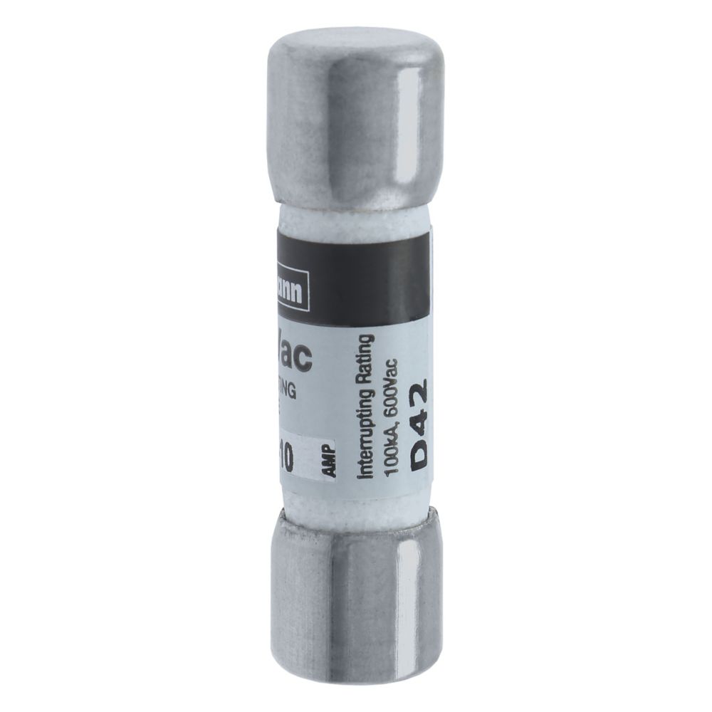 Eaton Bussmann KTK-10 Fast-Acting Fuse 10 A 600 VAC 100 kA