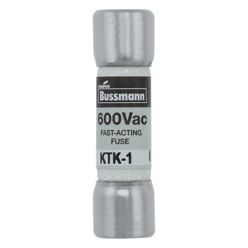 Eaton Bussmann KTK-1 Fast-Acting Fuse 1 A 600 VAC 100 kA