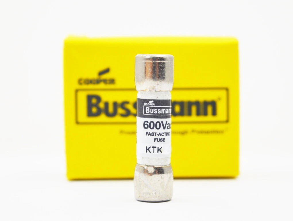 Bussmann KTK-20 Midget Fuse 20A 600VAC Fast-Acting