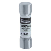 Bussmann KTK-25 Fuse Midget Fuse 25A 600VAC Fast-Acting