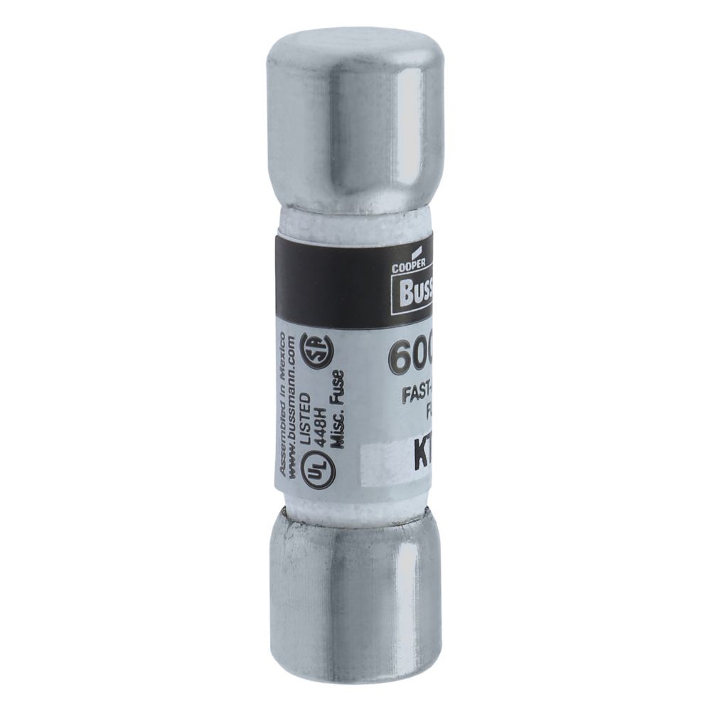 Eaton Bussmann KTK-4 Fast-Acting Fuse 4 A 600 VAC 100 kA