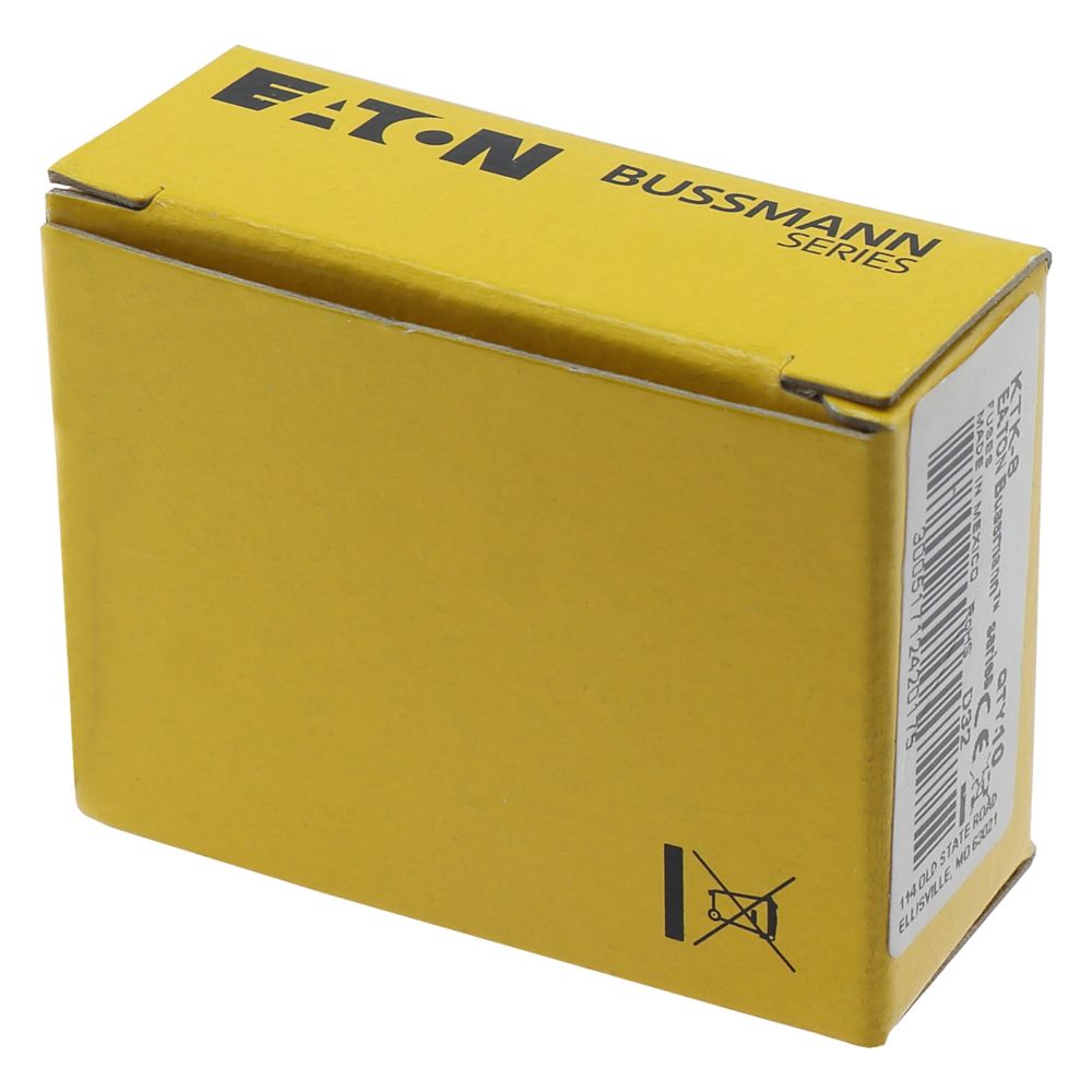Eaton Bussmann KTK-8 Fast-Acting Fuse 8 A 600 VAC 100 kA