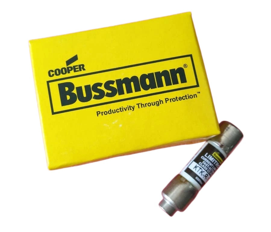 Eaton Bussmann KTK-R-1/4 Fuse, 0.25A, 600VAC, Class CC Fast-Acting