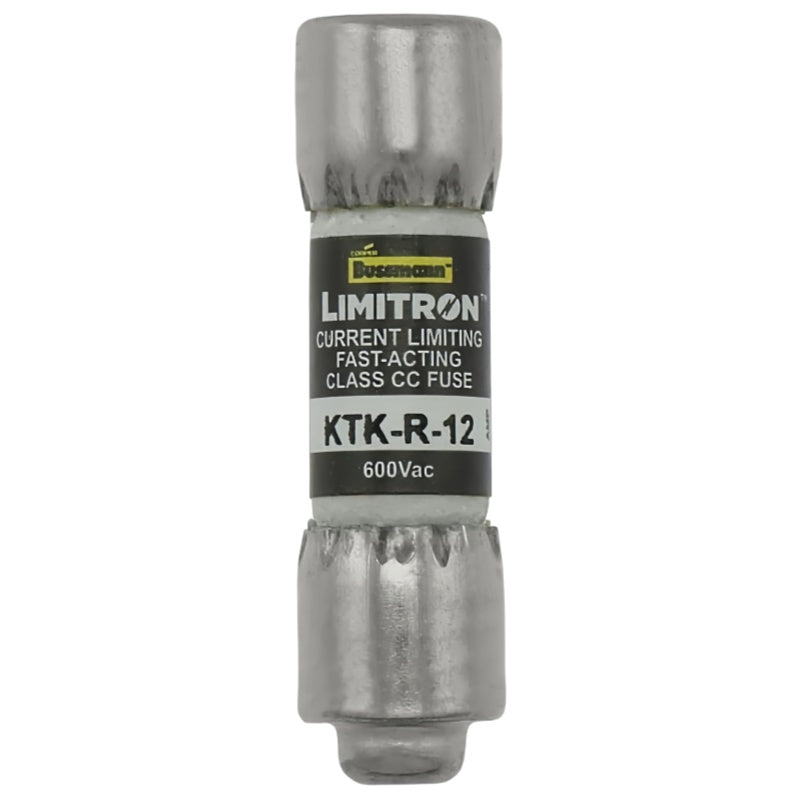 Bussmann KTK-R-12 Class CC Fast-Acting Fuse for Industrial Control Panels