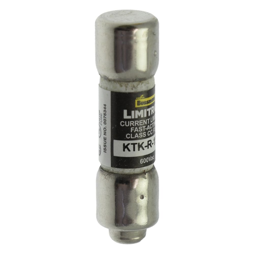 Bussmann KTK-R-15 Class CC Fast-Acting Fuse 15A 600V for Industrial Control