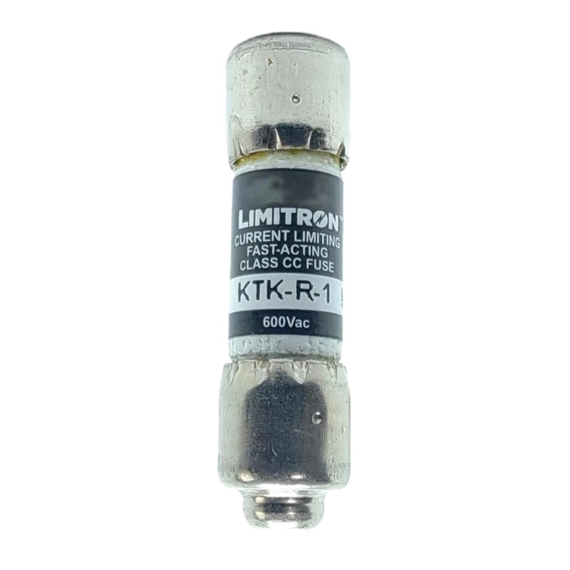 Eaton Bussmann KTK-R-1 Class CC 1A 600V fast-acting fuse